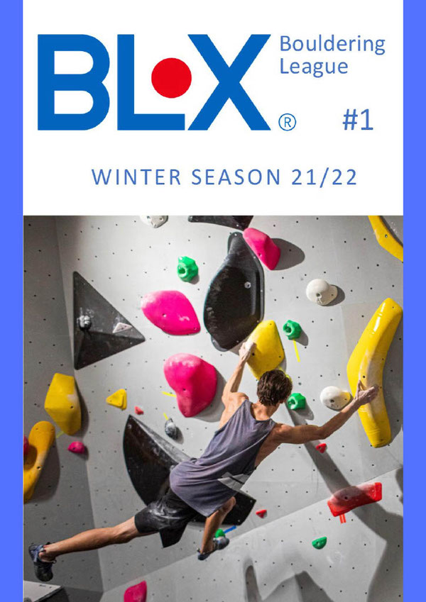 Plakat für 🔵 BLX Boulder League ❄️ Winteredition!