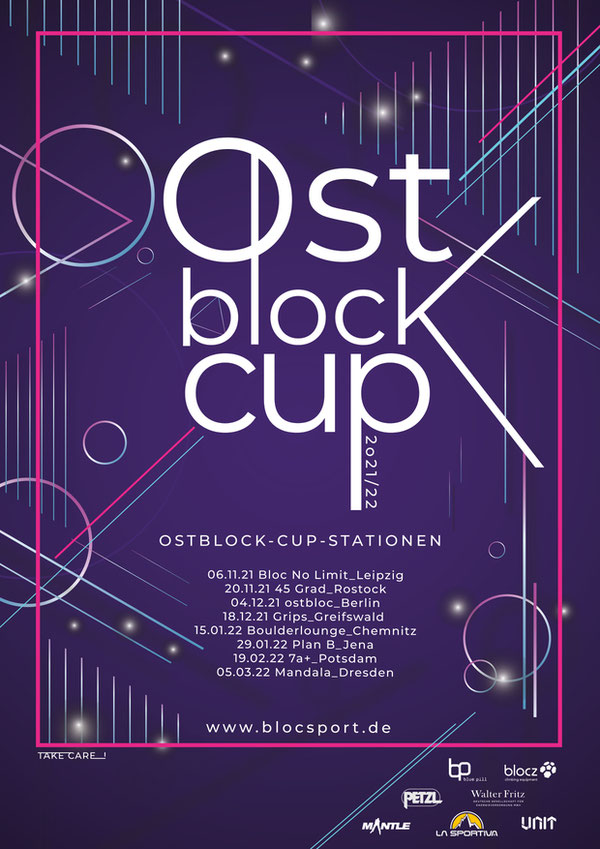 Plakat für Ostblock-Cup 2021/2022