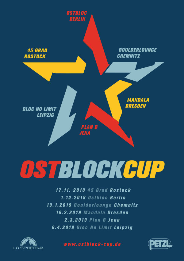 Plakat für Ostblock-Cup 2018/2019
