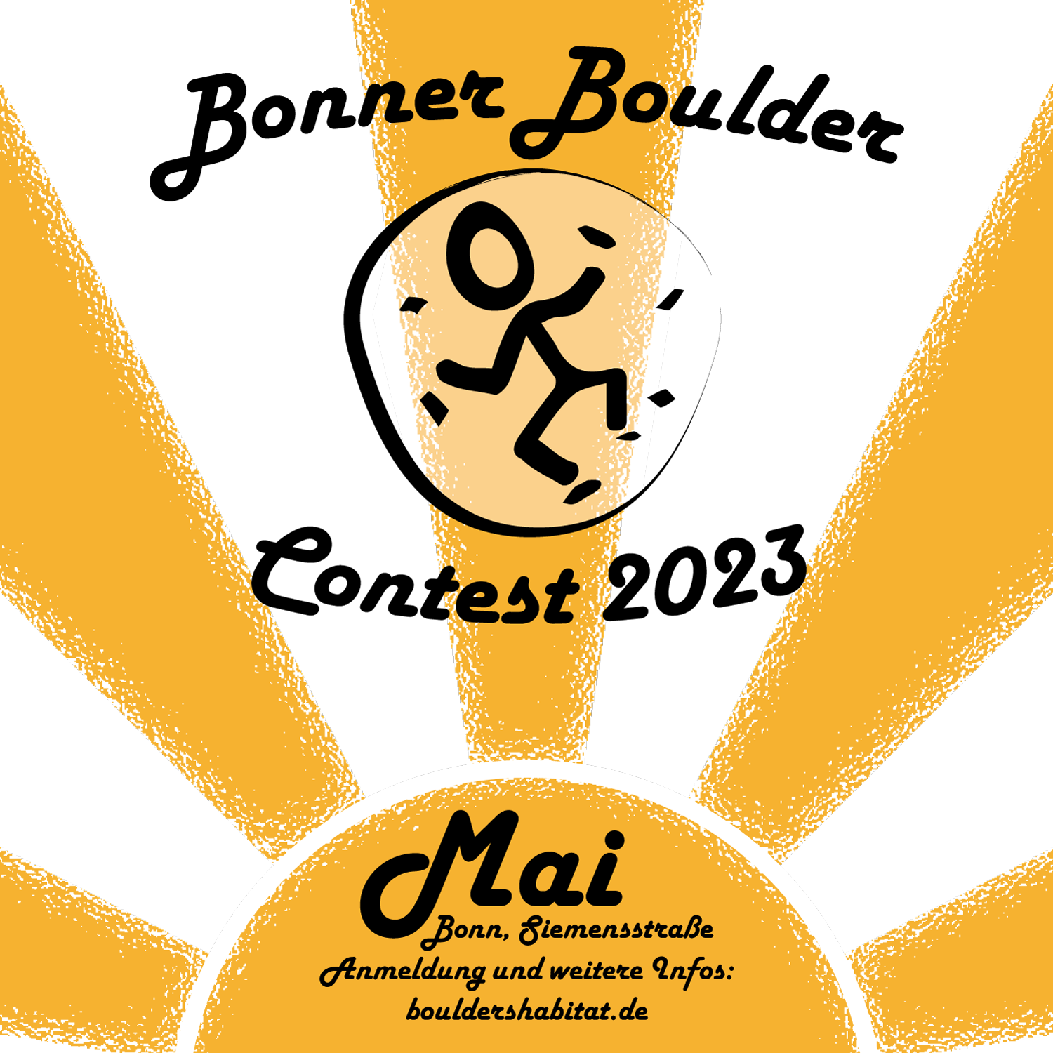 Poster for Bonner Boulder Contest 2023