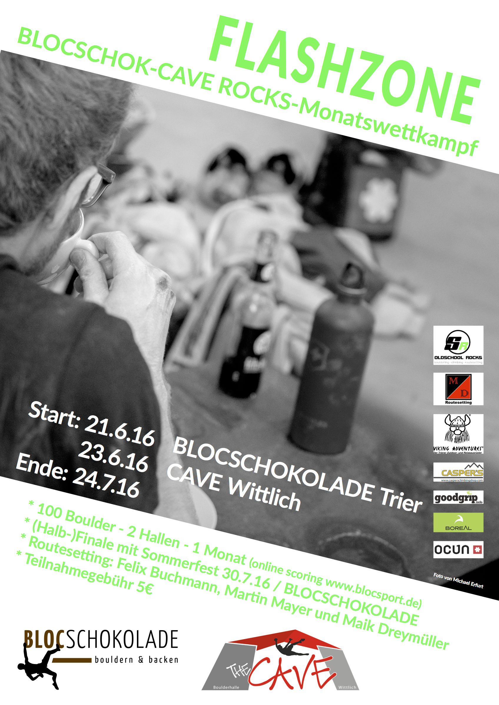 Poster for FLASHZONE Trier/ Wittlich