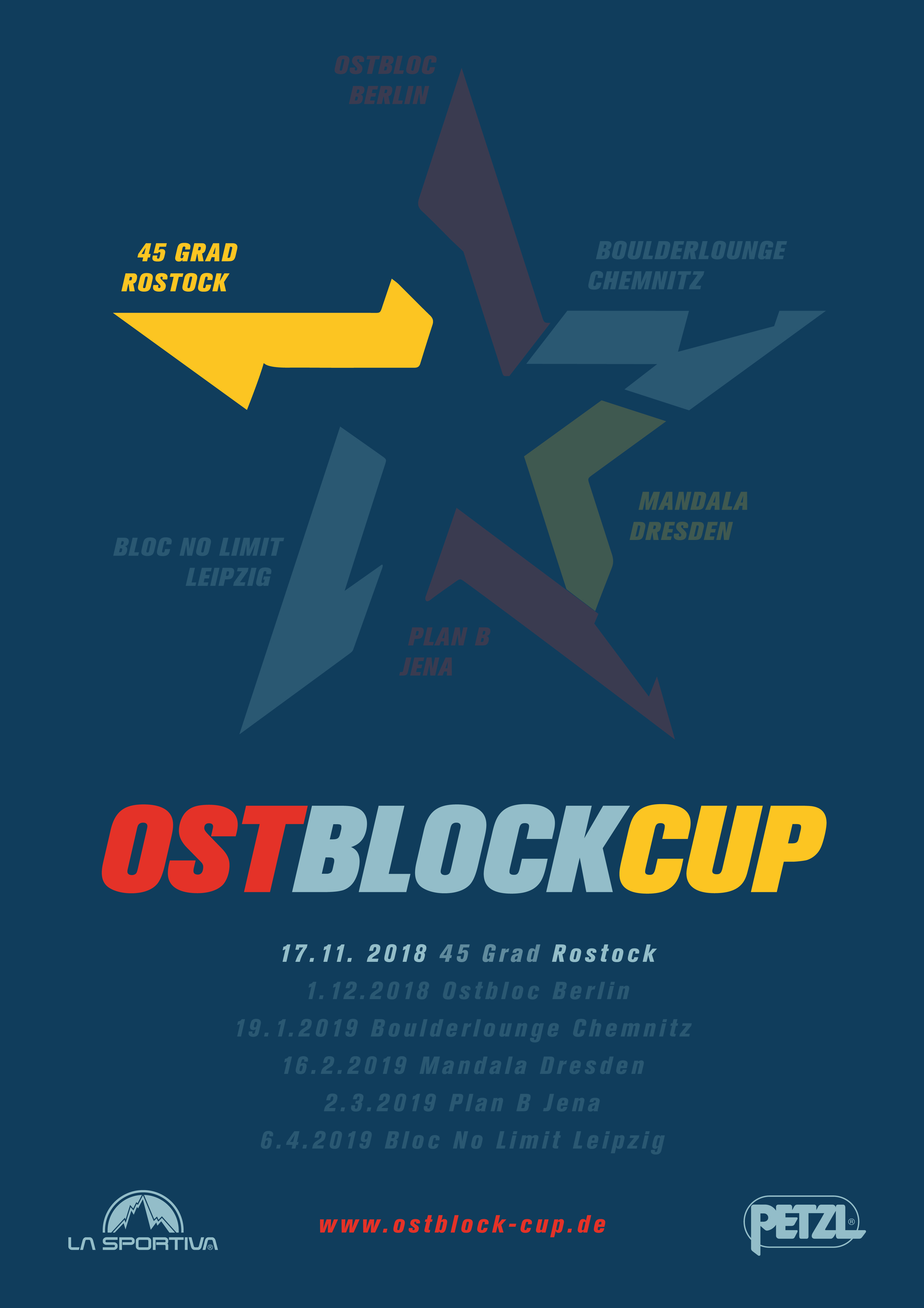 Poster for Ostblock-Cup 2018/2019 45 Grad (Rostock)