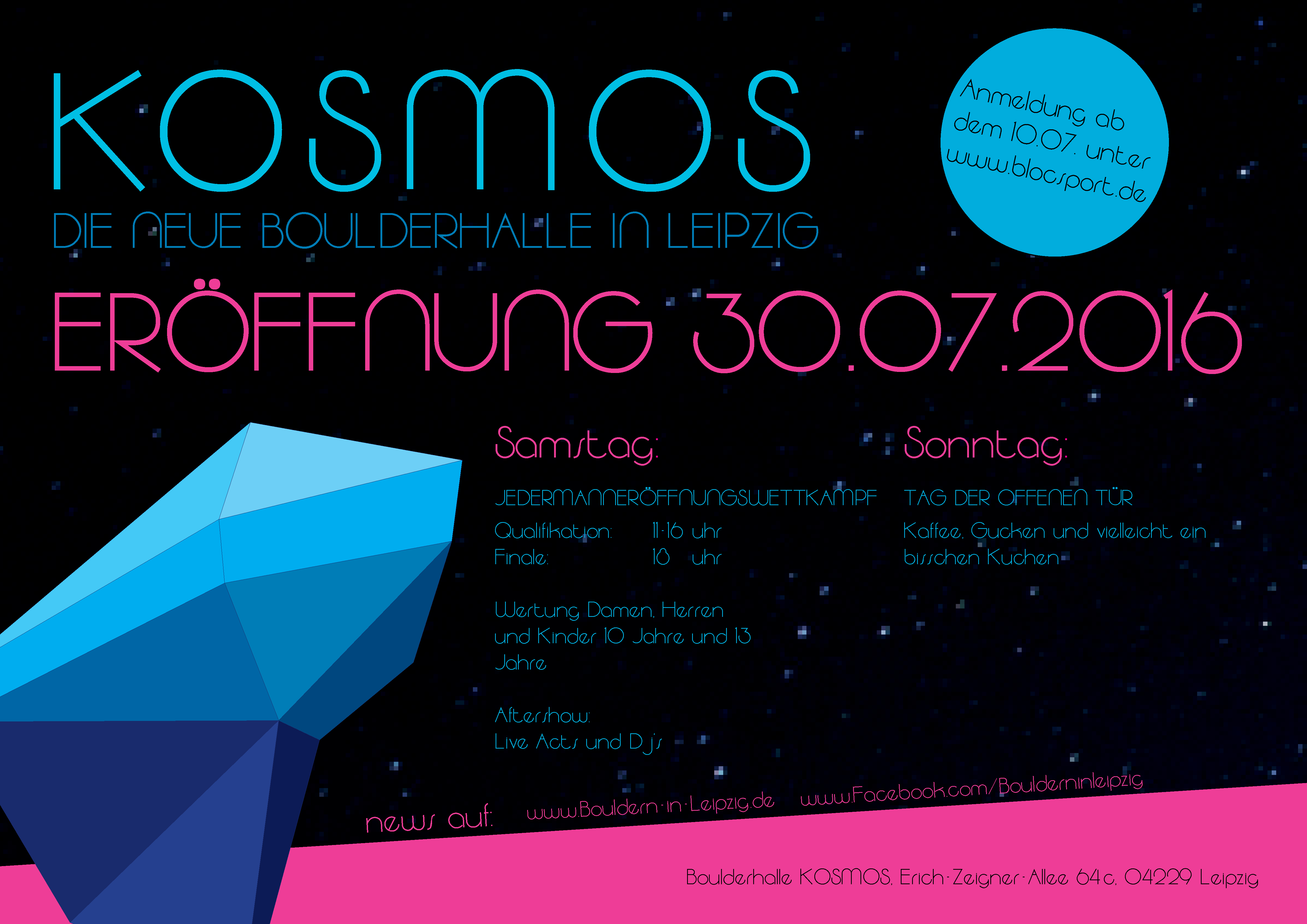Poster for KOSMOS Eröffnungswettkampf