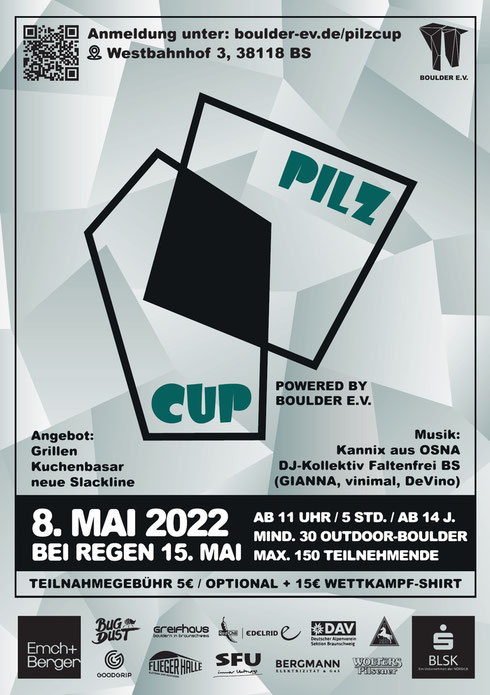Poster von 1. Pilz-CUP Braunschweig